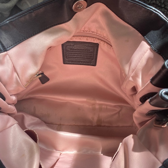 Coach Kristen Shopper in black #22307 - Picture 5 of 8